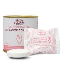 Galet effervescent au lait d'ânesse, pièce